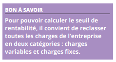 Bon à savoir les charges fixes