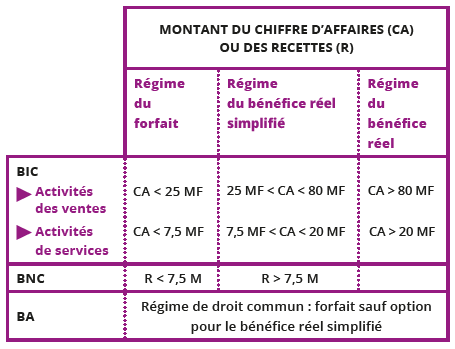 Mpntant chiffre d'affaire