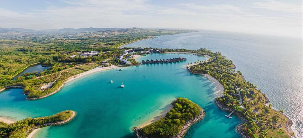 Fidji vue aérienne shutterstock