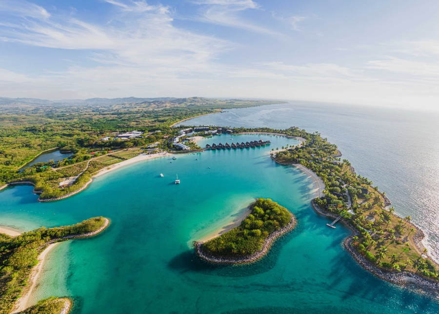 Fidji vue aérienne Shutterstock