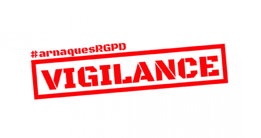 Arnaque au RGPD : vigilance !