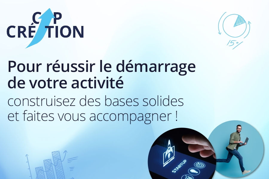 La CCI vous accompagne à chaque phase de votre création d'entreprise !